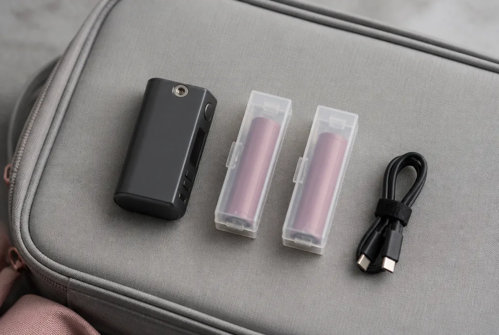 Taking a vape on a plane, the battery decides everything